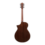 Ibanez AEWC16QA 6-String Acoustic-Electric Guitar (Transparent Emerald Burst)
