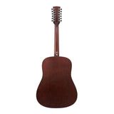 Ibanez PF5412 12-String Acoustic Guitar (Weathered Black Open Pore Top)
