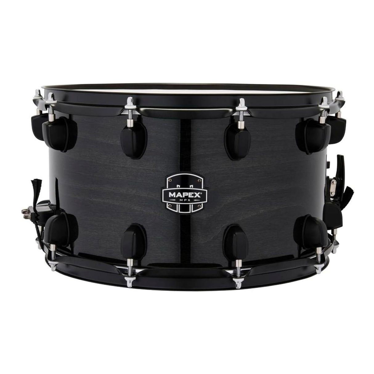 Mapex Drums MPX 14 x 8in Maple/Poplar Hybrid Shell Snare Drum (Midnight Black)