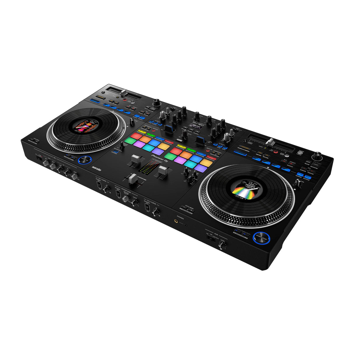 Pioneer DJ DDJ-REV7 2-Channel Rekordbox and Serato DJ Pro Controller (Black)