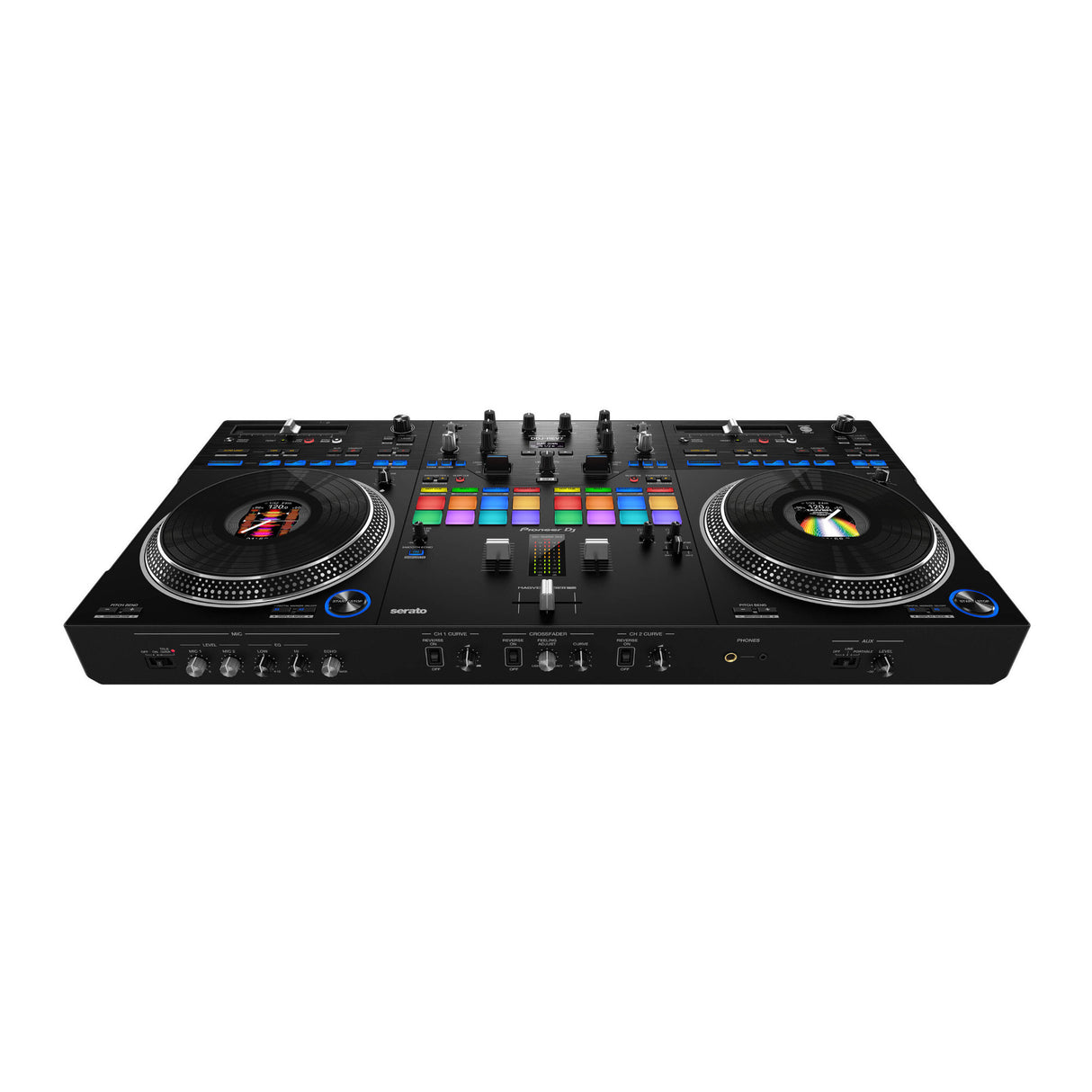 Pioneer DJ DDJ-REV7 2-Channel Rekordbox and Serato DJ Pro Controller (Black)