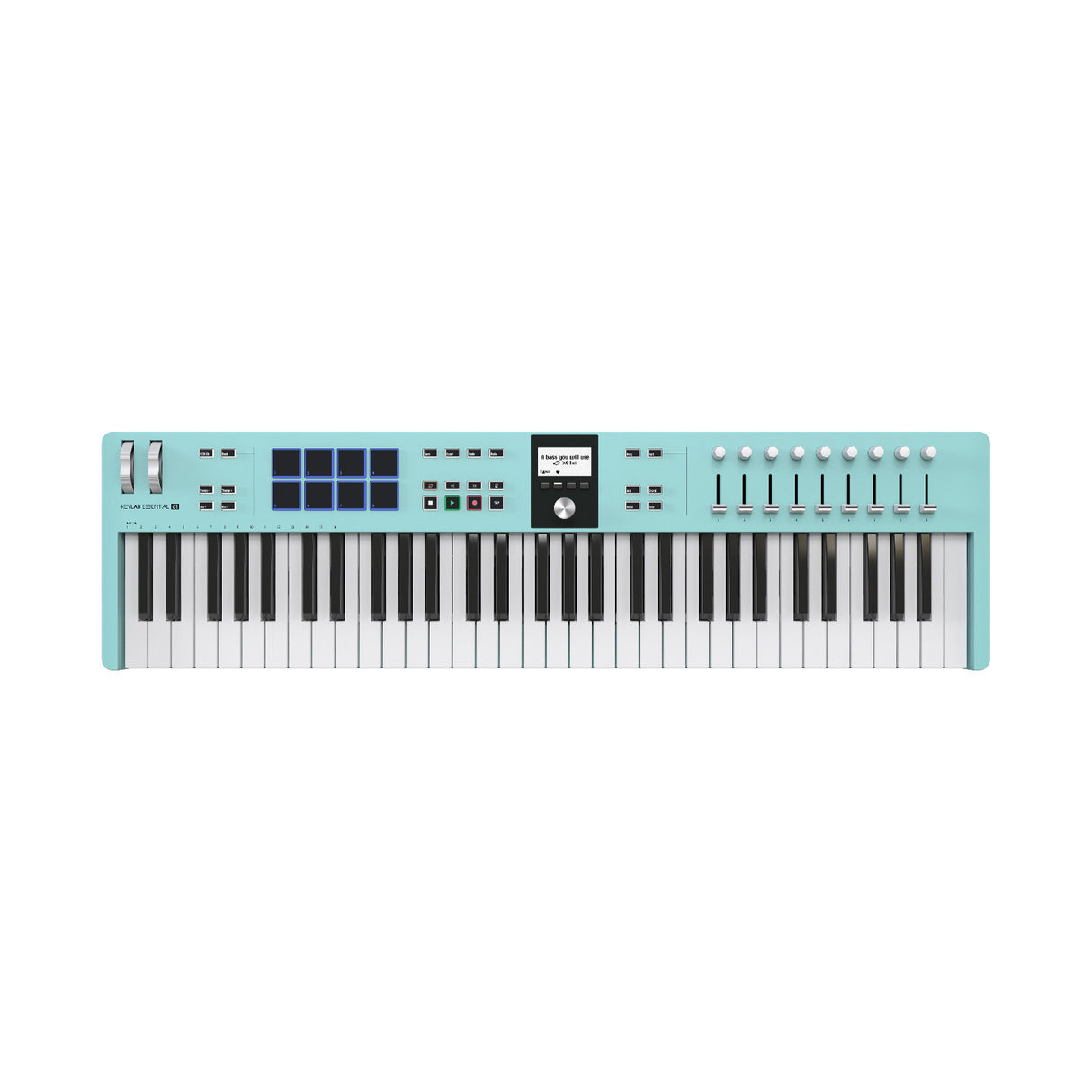 Arturia KeyLab Essential 61-Note mk3 Universal MIDI Controller (Aquamarine)