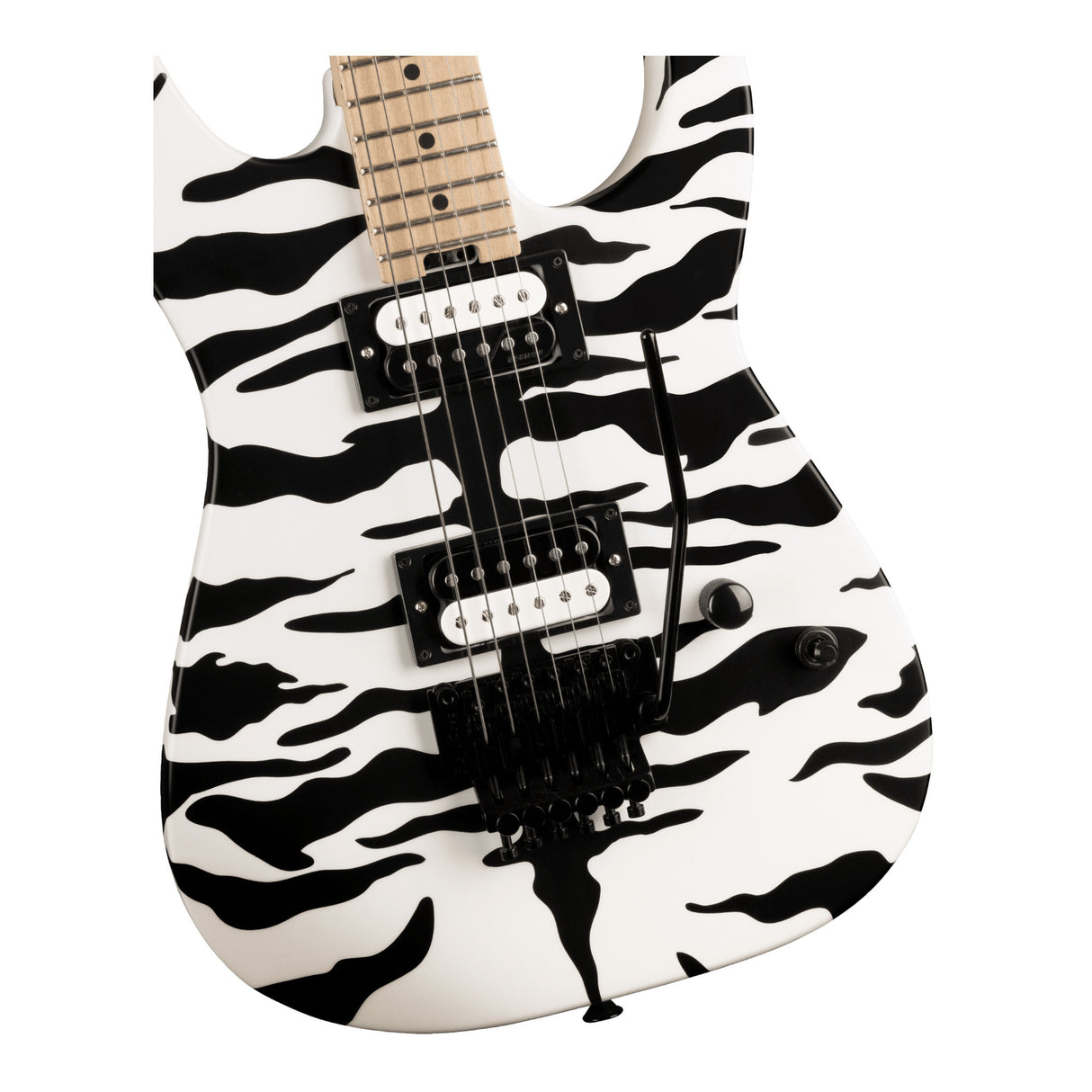Charvel Satchel Signature Pro-Mod DK22 HH Electric Guitar (Satin White Bengal)