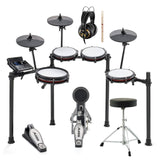 Alesis Nitro Max Kit Electronic Drum Set with Quiet Mesh Pads Bundle