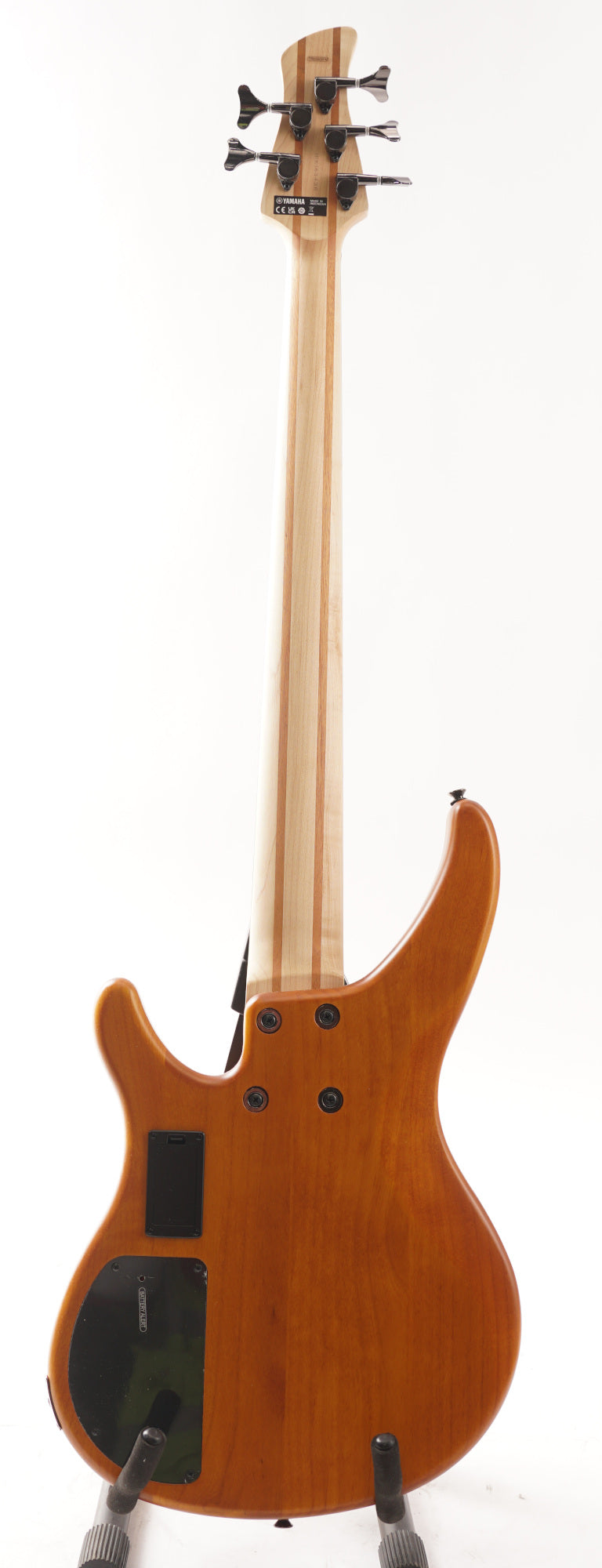 Yamaha TRBX605FM 5 String Matte Amber Bass with Rosewood Fingerboard (Used)