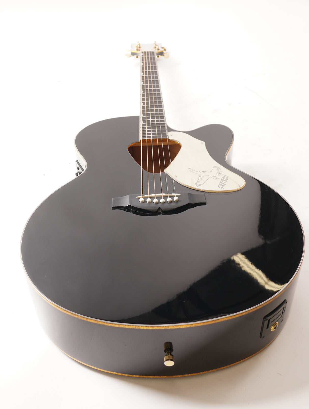 Gretsch Guitars G5022CWFE Rancher Falcon 6 String Black Acoustic Electric Guitar (Used)