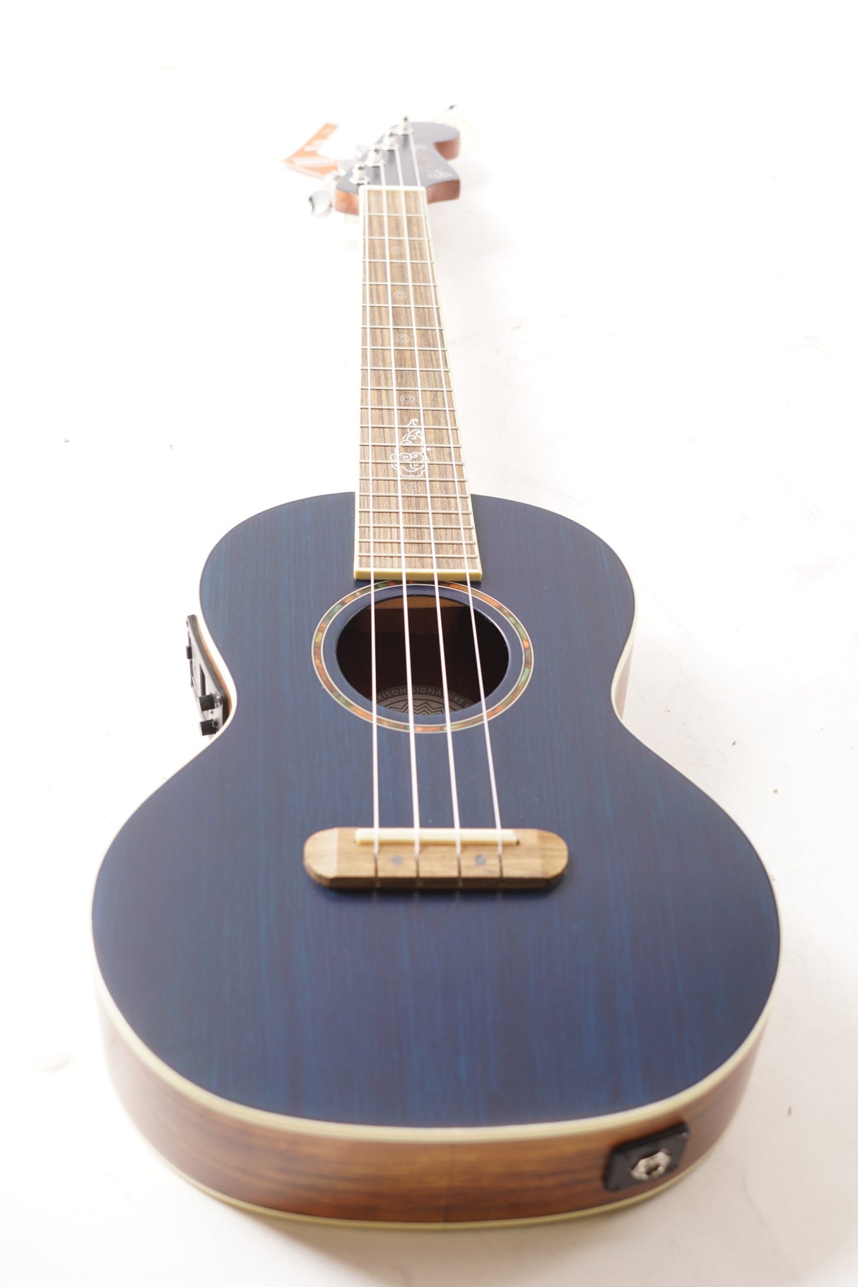 Fender Dhani Harrison Signature 4-String Ukulele (Sapphire Blue Transparent) (Used)