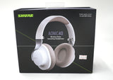 Shure AONIC 40 Bluetooth 5 Wireless Noise-Canceling Headphones (White) (Used)