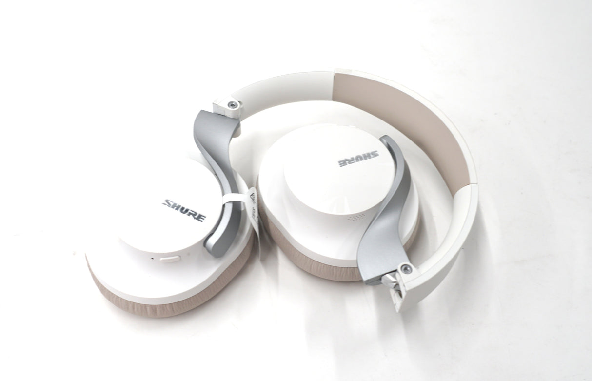 Shure AONIC 40 Bluetooth 5 Wireless Noise-Canceling Headphones (White) (Used)