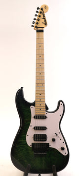Jackson X Series Signature Adrian Smith SDXQM Electric Guitar Transparent Green (Used)