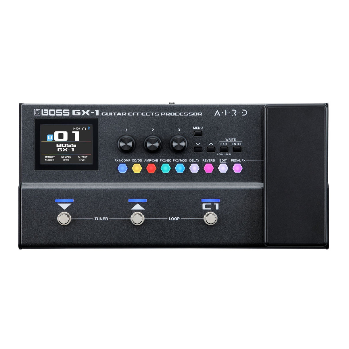 BOSS GX-1 Portable Guitar Effects Processor - 140+ Effects, 23 Amp Types