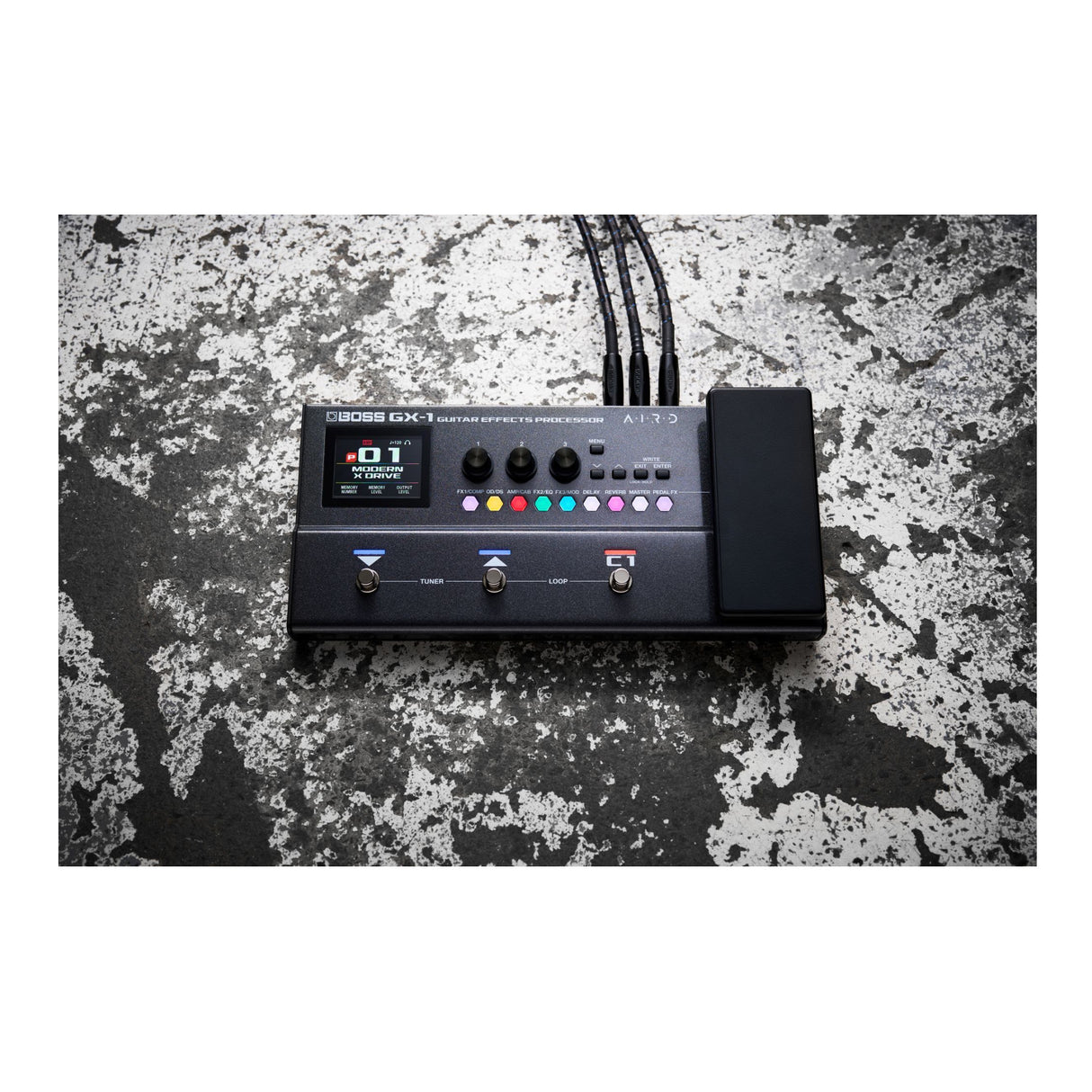 BOSS GX-1 Portable Guitar Effects Processor - 140+ Effects, 23 Amp Types