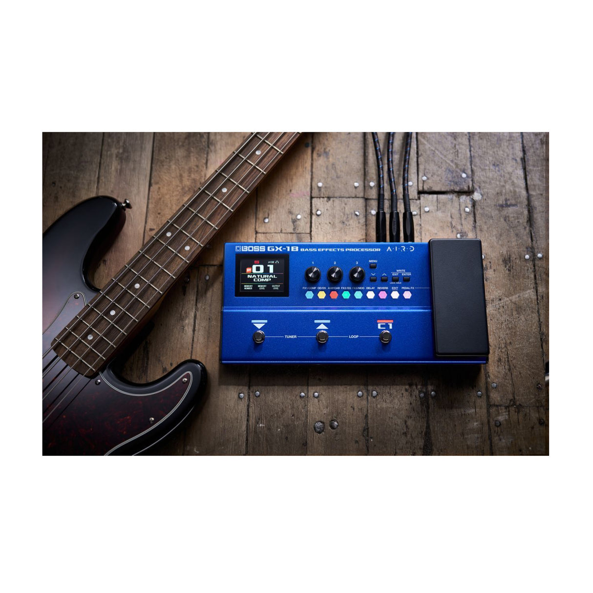 Boss GX-1B Bass Effects Processor with 16 Amps and 130 Effects