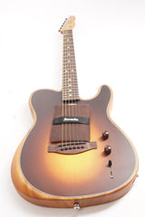 Fender Acoustasonic Player Telecaster 6-String Acoustic Guitar (Shadow Burst) (Used)