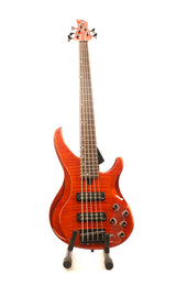Yamaha TTRBX605FM 5-string bass guitar - Caramel Brown (Used)