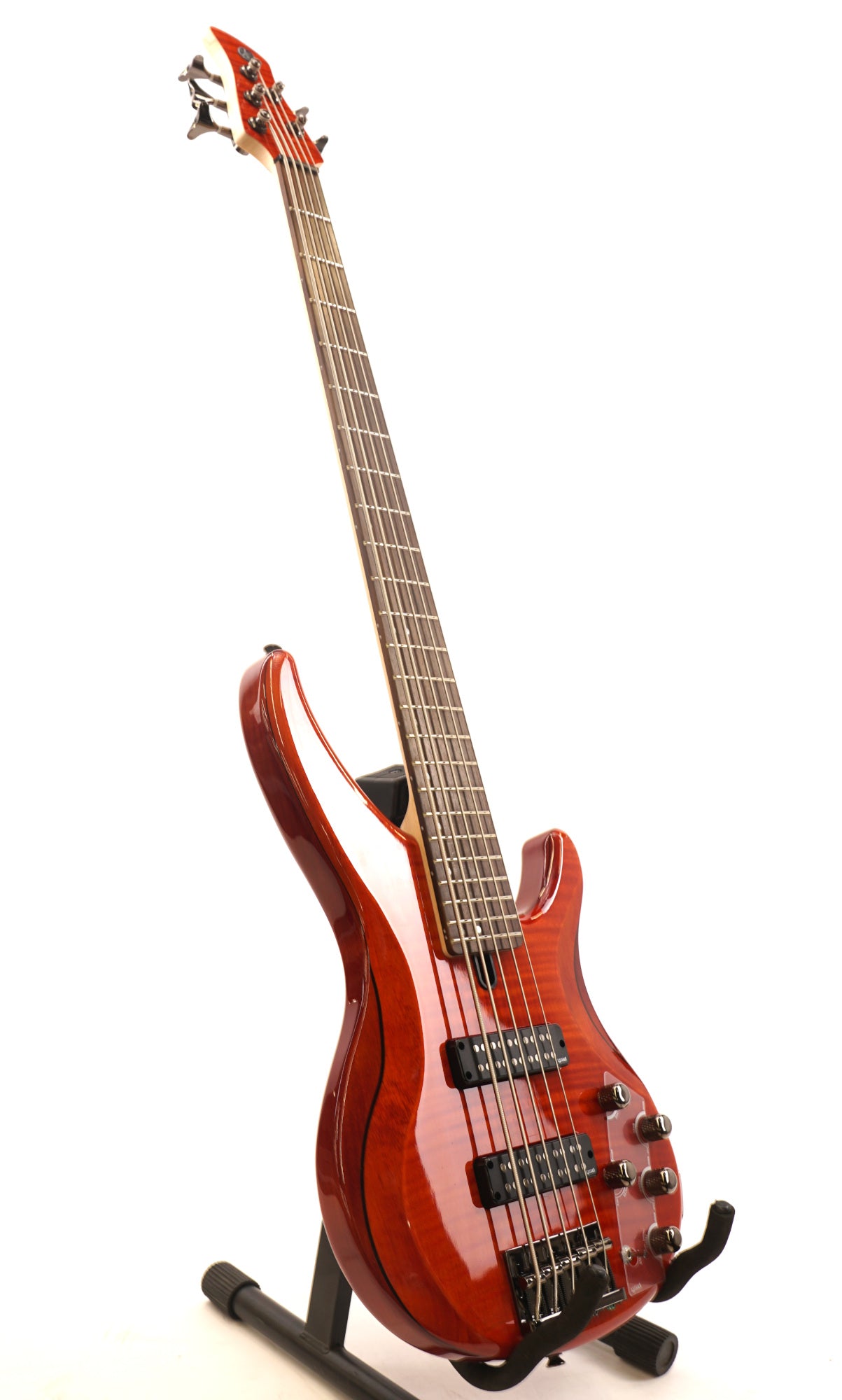 Yamaha TTRBX605FM 5-string bass guitar - Caramel Brown (Used)