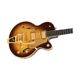 Gretsch Broadkaster Jr. LX Figured Center Block Electric Guitar (Caramel Dawn)