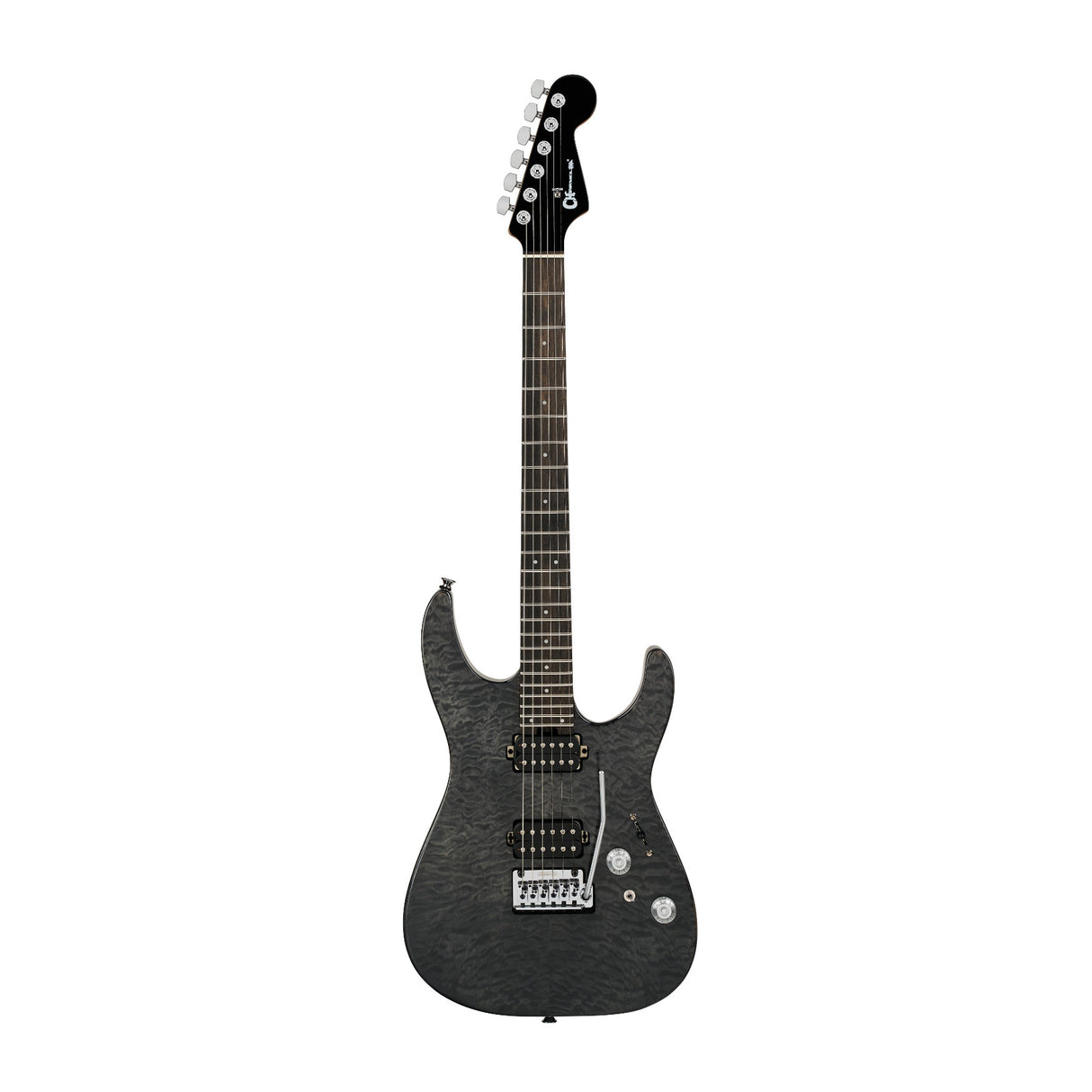 Charvel Pro-Mod Plus DK24 HH 2PT EB QM 6-String Electric Guitar (Midnight Ocean)