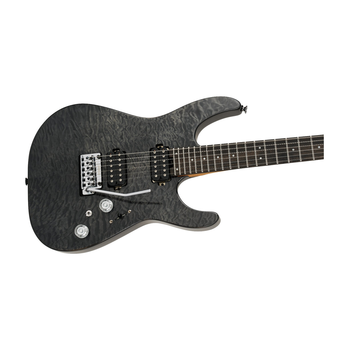 Charvel Pro-Mod Plus DK24 HH 2PT EB QM 6-String Electric Guitar (Midnight Ocean)