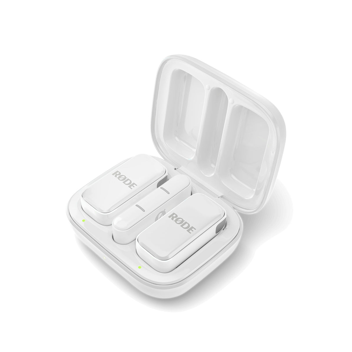 RDE Wireless Micro 2-Person Ultracompact Lightning Connector Wireless Microphone System (White)