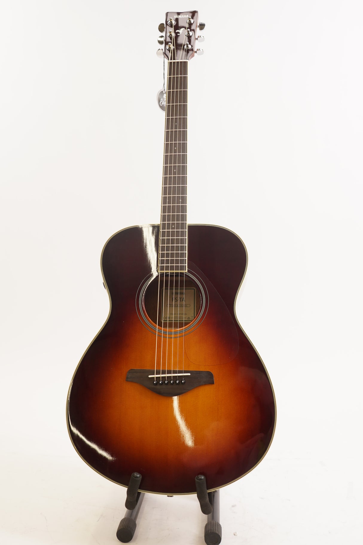 Yamaha FS-TA 6-String TransAcoustic Guitar (Brown Sunburst) (Used)