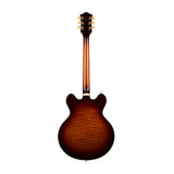 Gretsch Broadkaster LX Figured Center Block Electric Guitar (Havana Burst)