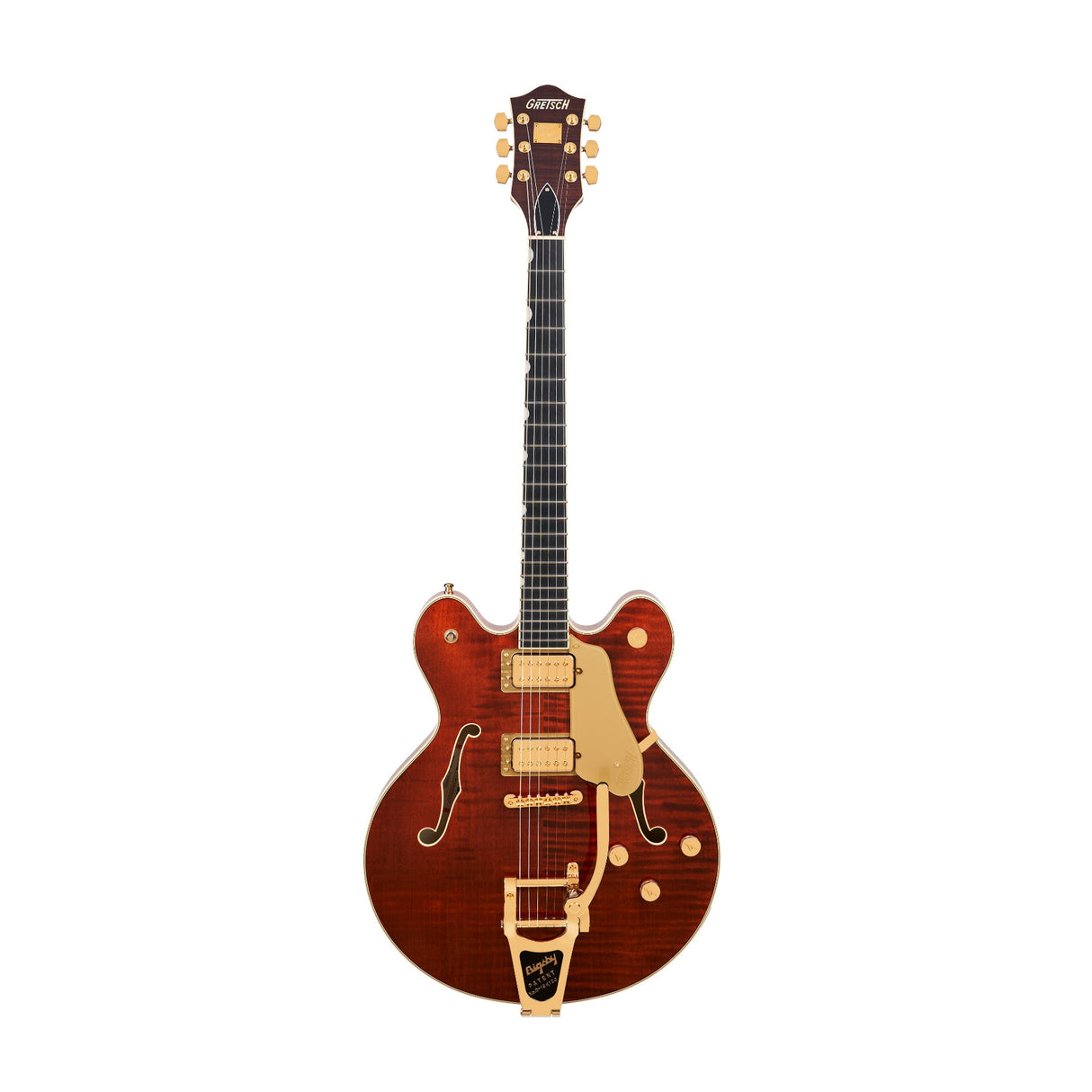 Gretsch Broadkaster LX Figured Center Block Electric Guitar (Bourbon Stain)