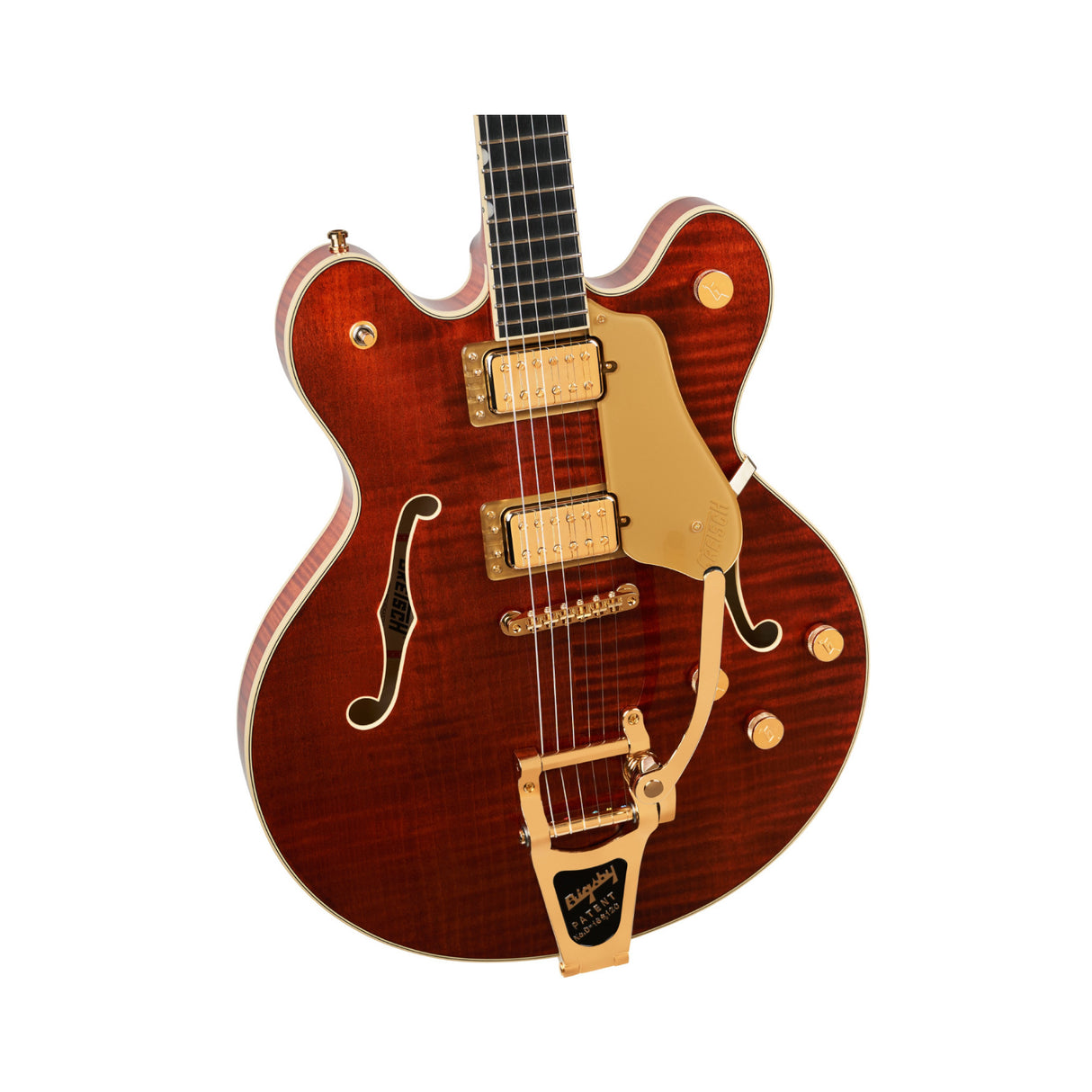 Gretsch Broadkaster LX Figured Center Block Electric Guitar (Bourbon Stain)
