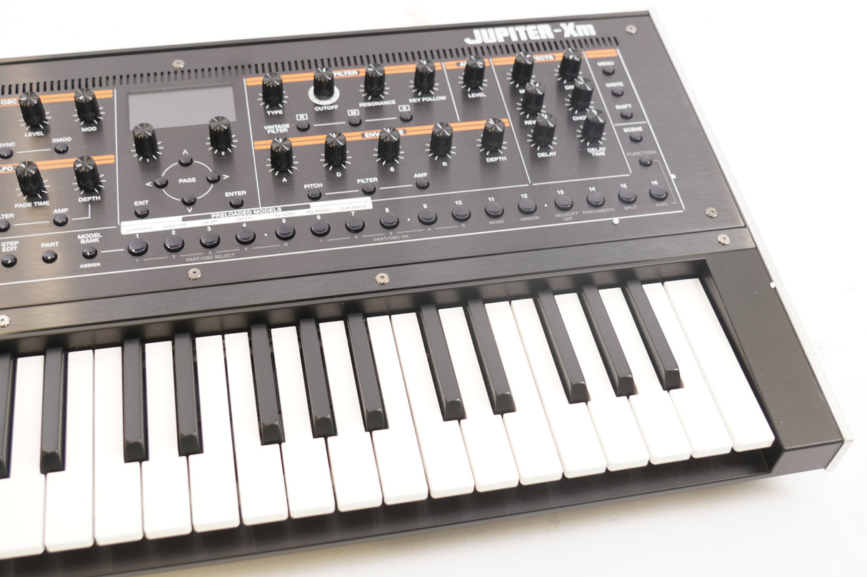 Roland JUPITER-XM 37-Note Slim Keyboard Synthesizer with Bluetooth MIDI (Used)