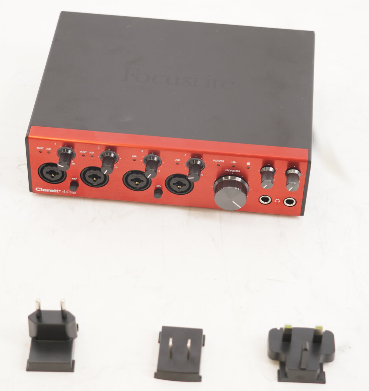 Focusrite Clarett+ 4Pre 18-in / 8-out Audio Interface (Used)