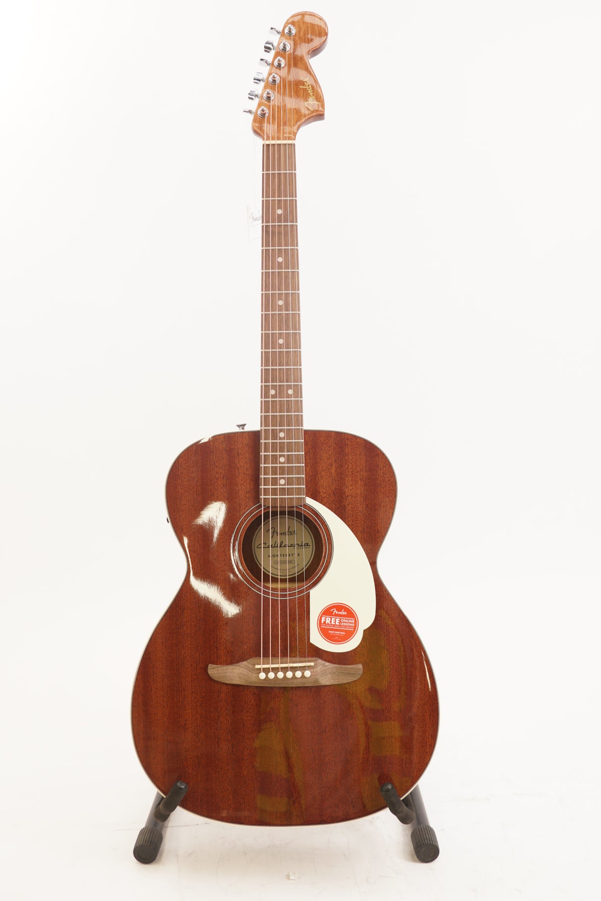 Fender California Standard Monterey E with Sapele Top (Natural Sapele) (Used)