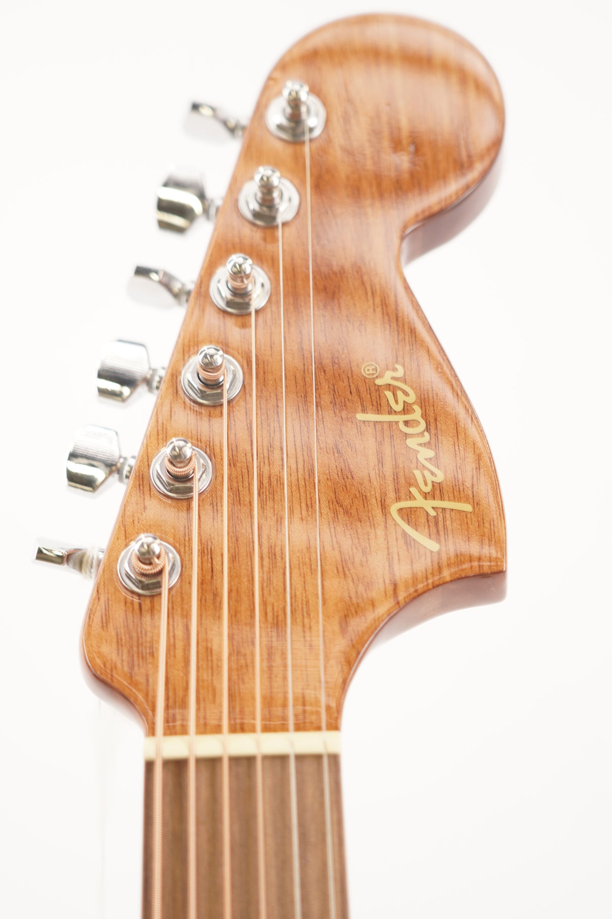 Fender California Standard Monterey E with Sapele Top (Natural Sapele) (Used)