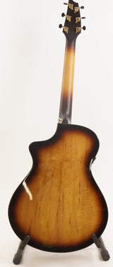 Breedlove Discovery S Concerto Edgeburst Europe-African Mahogany Acoustic Guitar (Used)