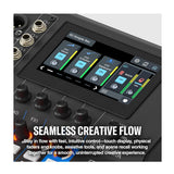 Yamaha MGX12 18ch Digital Mixing Console Dual USB-C Audio Interface (Black)