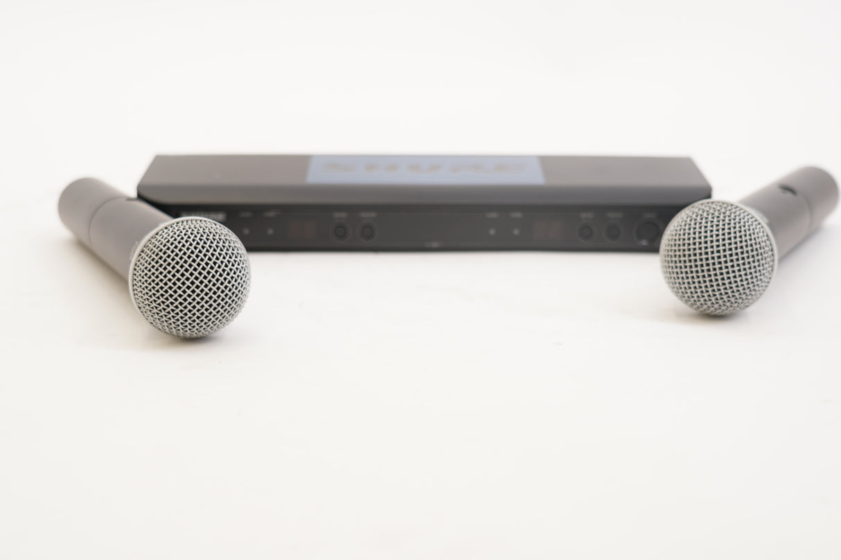 Shure BLX288/PG58 Wireless Vocal System with PG58 Handheld Transmitters, J11 Frequency Band (Used)