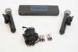 Shure BLX288/PG58 Wireless Vocal System with PG58 Handheld Transmitters, J11 Frequency Band (Used)