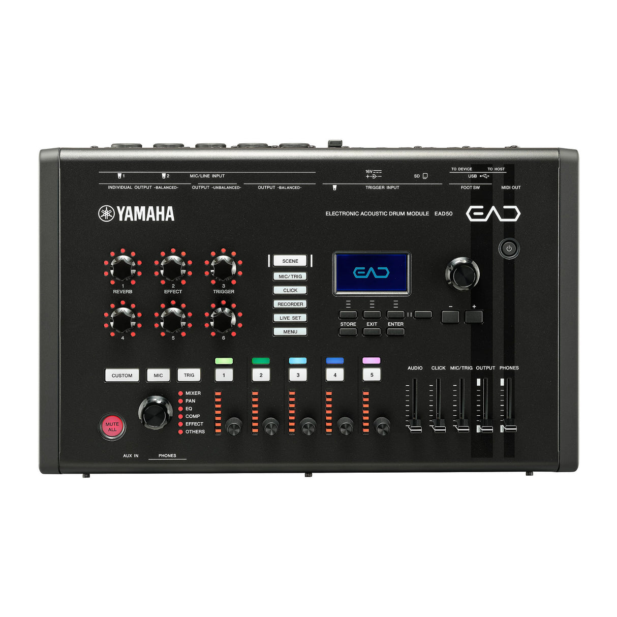Yamaha EAD50 Electronic Acoustic Drum Microphone System with Stereo Condenser