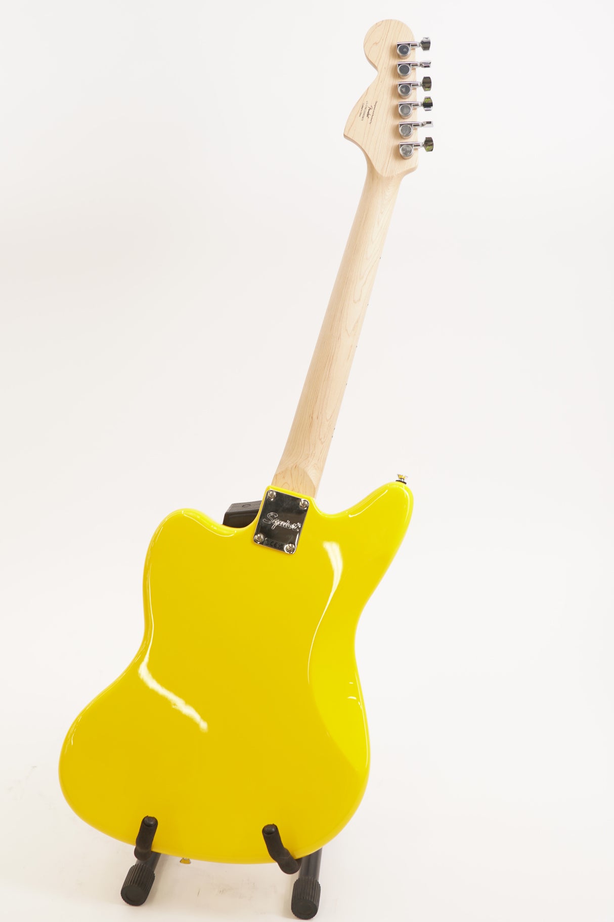 Squier FSR Affinity Jaguar Electric Guitar (Right Handed, Graffiti Yellow) (Used)