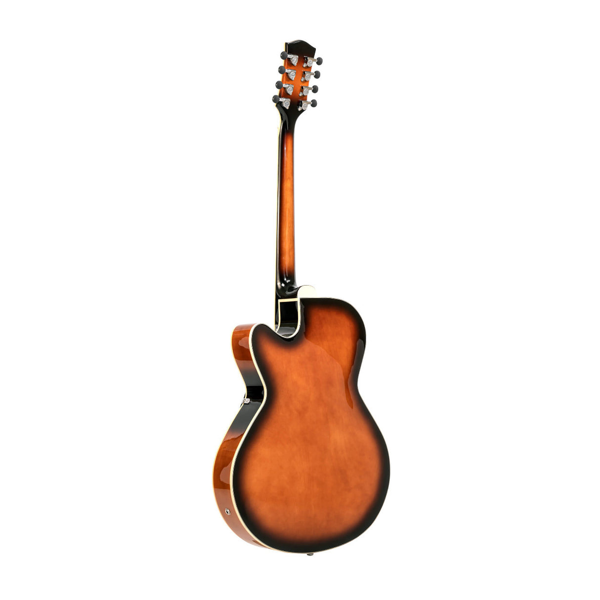Gold Tone Mandocello with Solid Spruce Top and Dual Pickup System Case Included