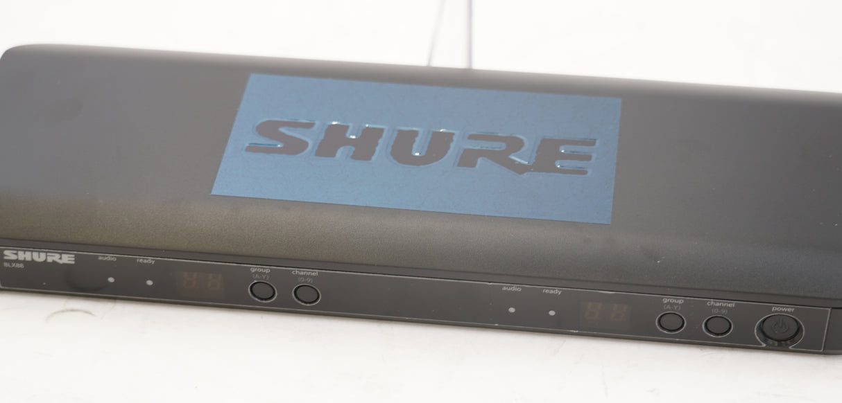 Shure BLX288/B58 Precision-Engineered Wireless Handheld Microphone System with H9 Frequency Band (Used)