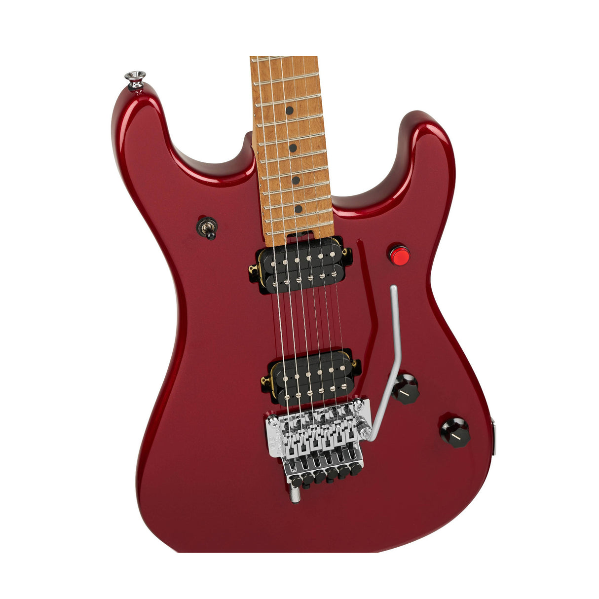 EVH 5150 Series Deluxe Baked Maple Electric Guitar (Candy Apple Red Metallic)