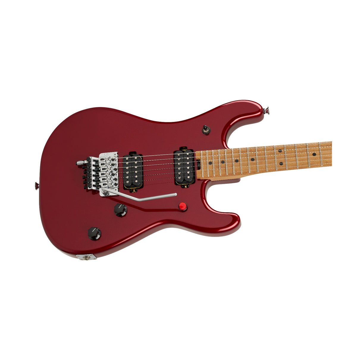 EVH 5150 Series Deluxe Baked Maple Electric Guitar (Candy Apple Red Metallic)