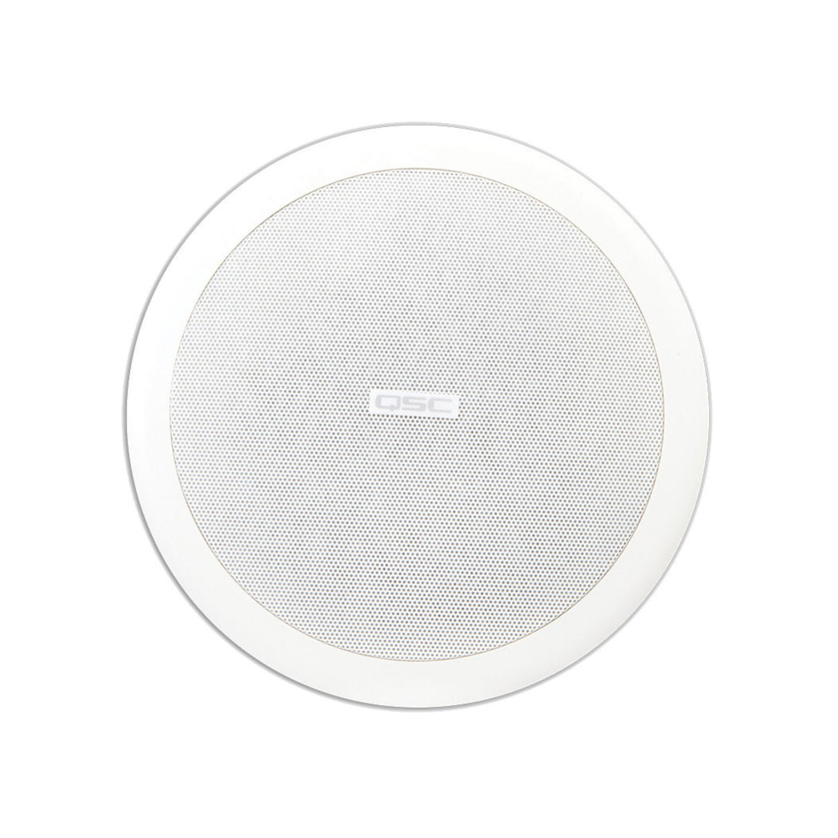 QSC AC-C6T AcousticCoverage Series 2-Way 30W Ceiling Loudspeaker (Pair, White)