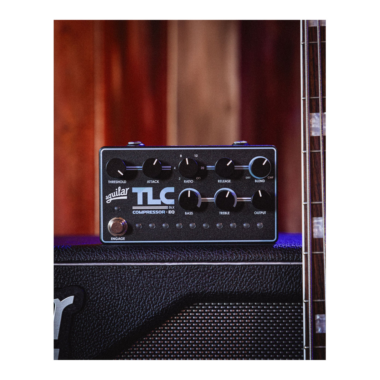 Aguilar DLX Series TLC Compressor EQ Pedal