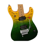 EVH 5150 Series Deluxe QM 6-String Baked Maple Electric Guitar (Limeade Zest)