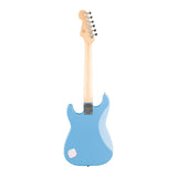 Squier Mini Stratocaster, Maple Fingerboard, White Pickguard (California Blue)