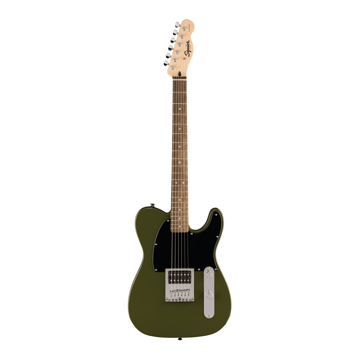 Squier Sonic Esquire H with Laurel Fingerboard and Black Pickguard (Olive)