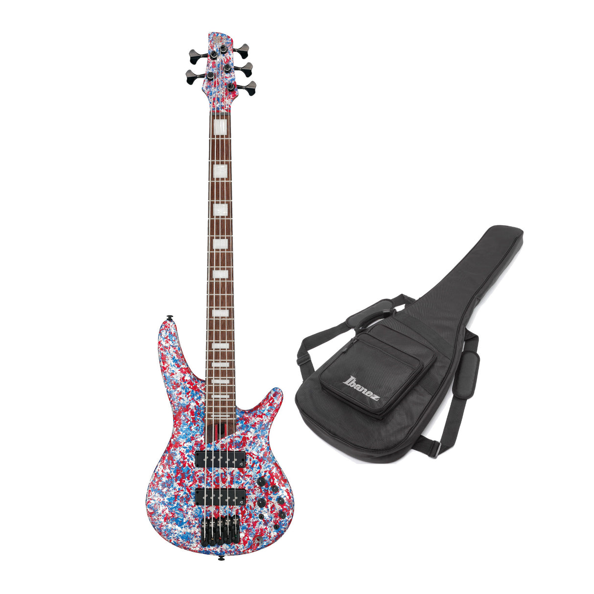 Ibanez SR4A250 SR Premium 5-String Electric Bass with Bag Anniversary Edition