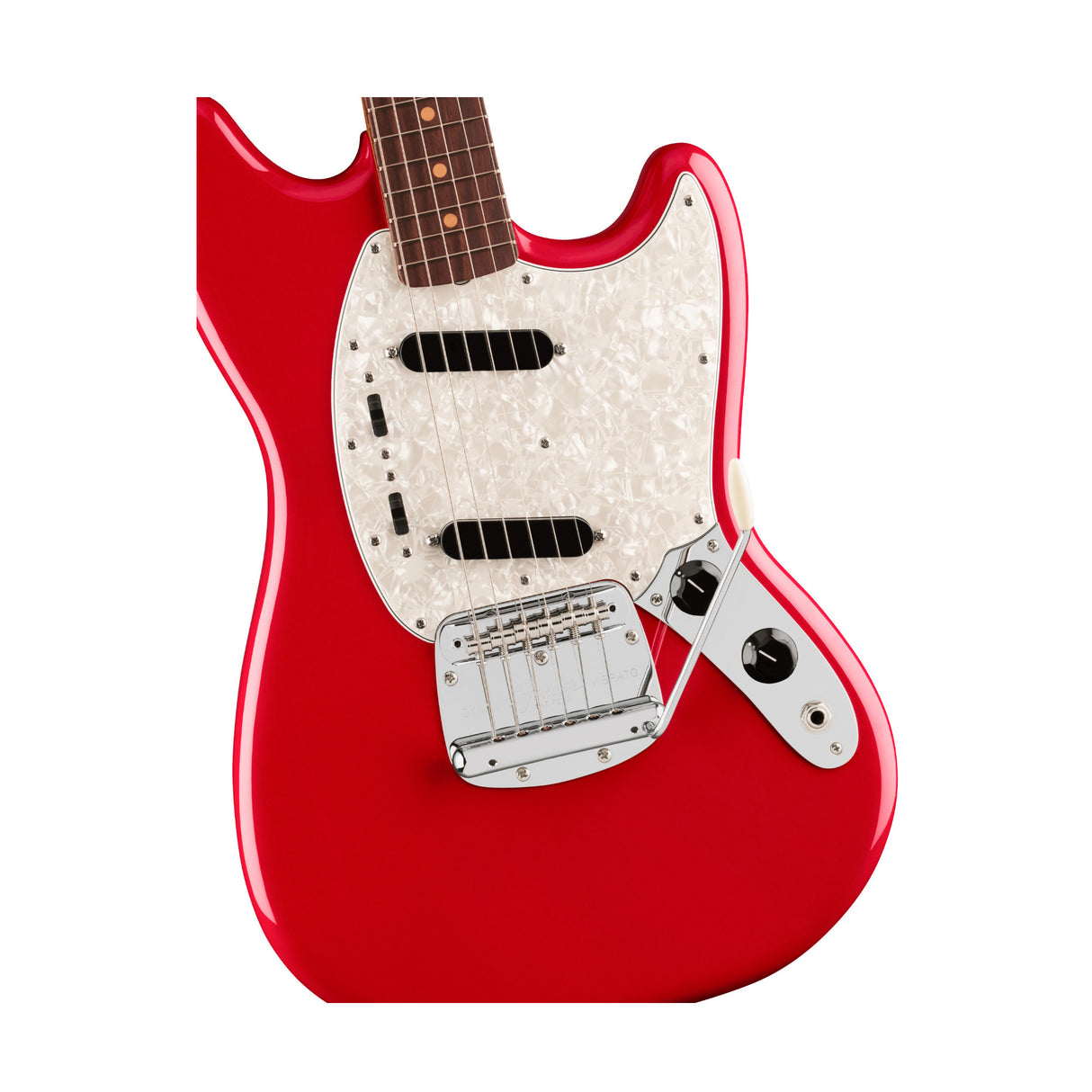 Fender Vintera III Mid '60s Mustang SS 6-String Electric Guitar (Dakota Red)