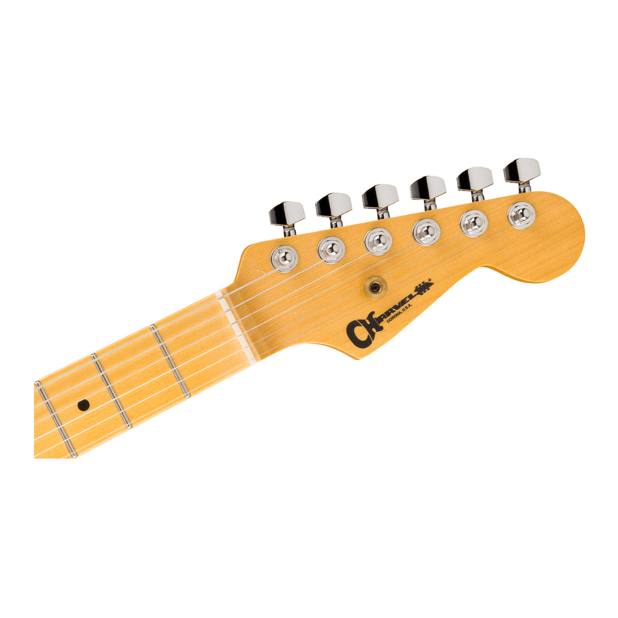 Charvel American Neo-Classic San Dimas SD1 HH with Hardshell Bag (Ivory Blitz)